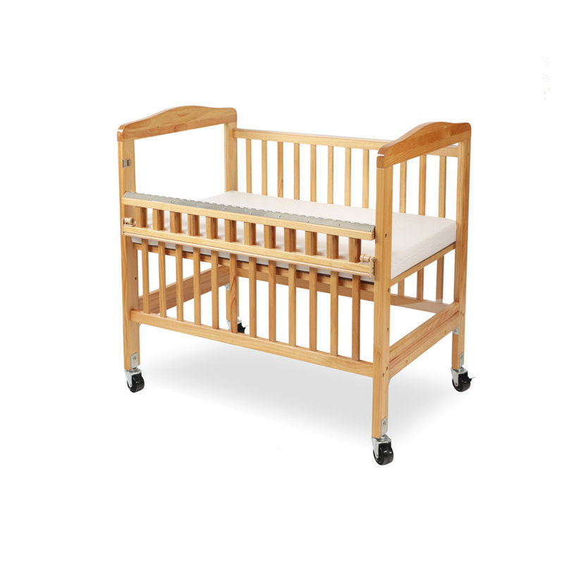 Harriet Bee Deegan Portable Crib with Mattress Reviews Wayfair